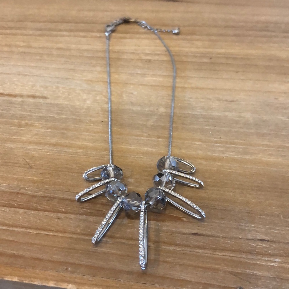 silver necklace